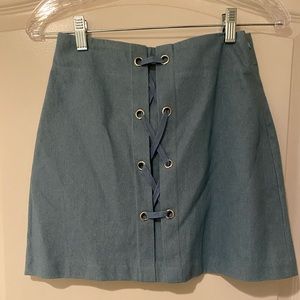 Denim skirt